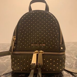 Michael Kors mini backpack purse